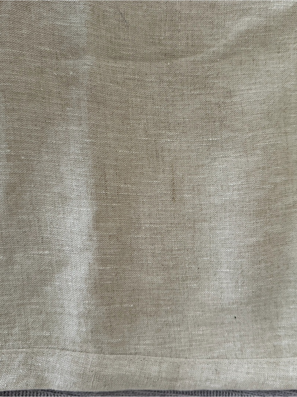 Zara Beige Linen relaxed fit pants - Picture 9 of 13